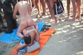 nude beach crowd pleasers