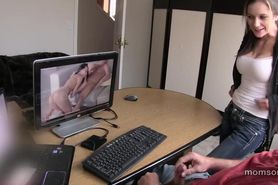 Dad and Daughter watch porn together