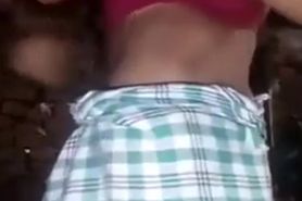 Desi girl show her pussy and big tits