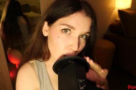 Kitty Klaw ASMR - Mouth Sound in the Mirror