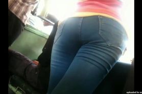 Tight Ass in Bus