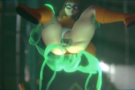 velma gets fucked by doctor octopus clamps