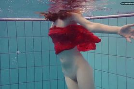 Moldovan beauty naked in the pool