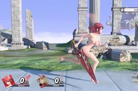 SSBU Smash Ultimate Pyra Nude and Improved Skin Pack 1080p 60fp