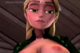 Futapunzel gets freaky with Anna and Elsa