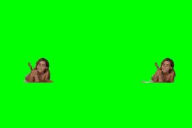 AV VR porn - greenscreen