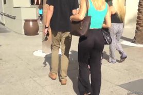 See thru- Amazing ass sheer pants thong