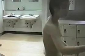 Skinny Asian From Changing Room Porn Video Has Bushy On Nub