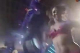 Really hot dancing sluts upskirt on tv