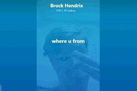 Brock Hendrix (501) 288-5353