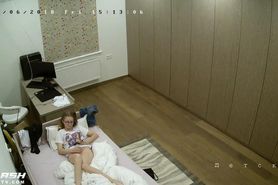 Petite Russian Caught On Security Cam Touch He ...