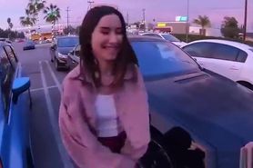 18yo Aria Lee facesits a guy and rides