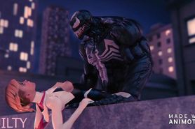 3dguilty Gwen vs Venom Plus pics