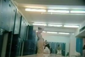Changing room girls exposing their nice round asses