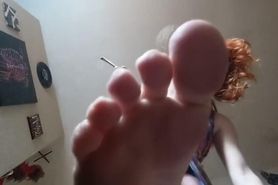 Giantess Pixie Nixx Plays with you Before Crushing you with her Dirty Feet!