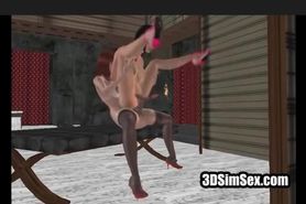 3D Tranny Sex Fucking