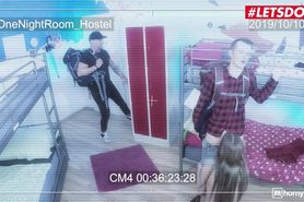 Horny Hostel - #Marilyn Crystal - Smoking Hot Ukrainian Babe Invites Two Guys To Screw Her Ass - Letsdoeit