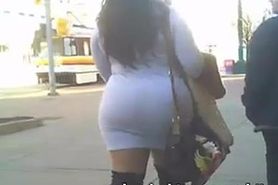 Sexy & Juicy BBW Latina Booty X 2 Walking on da Streets