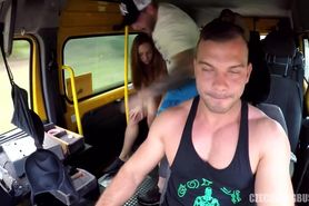 Gangbang bus Twins and Friend full video