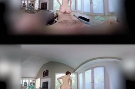 Perfect Redhead gets fucked in VR