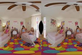 Naughty America - Jazmin Luv, Penelope Woods, & Samantha Reigns share the huge dick of the college dorm maintenance technici