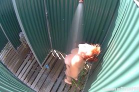 Busty Mature Spied In Public Shower