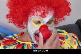 MYLF - Bossy Milf Goes Down On a Clown