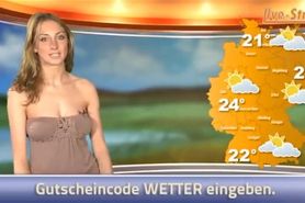amazing german weather girl