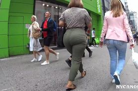 Big Booty Latina Milf In Tight Green Pants