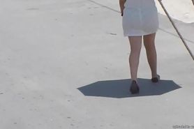 Minifalda transparente Q-lito