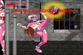 hot heroine having sex with men in pink woman new hentai gameplay