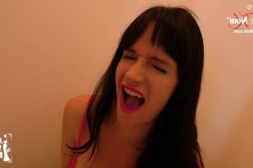 Angie Noir 2x Enemas 2x Noisy Toilets And Dirty Anal Dildo Finger Fucking