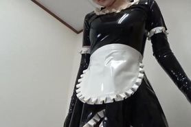 Latex Maid and Catsuit Sex