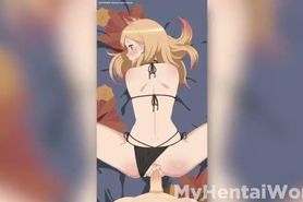 Uncensored Hentai: Animated Compilation of Big Breasts