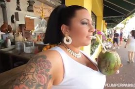 Lovely Exotic BBW Diana Nicole Gets Fucked in Little Havana