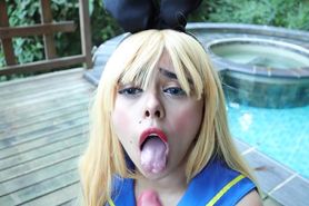 Shimakaze get Milk in all her Holes