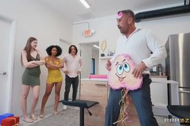 Kenna James And Emma Hix Penis Piñata Party Sneaky Lookalike Threesome