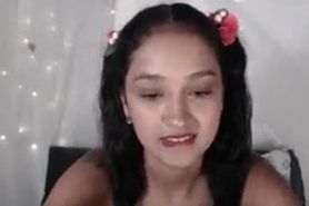 Cute Little Indian Girl Doing The Cam Thing...