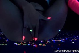 neon masturbation