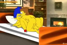 sexy cartoon animation the simpsons