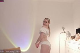 Camgirl with pigtails