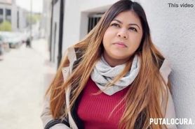 El Salvadorian Girl Convinced for Street Sex