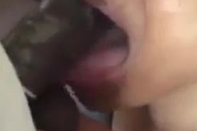 ebony redbone grandma sucks cock