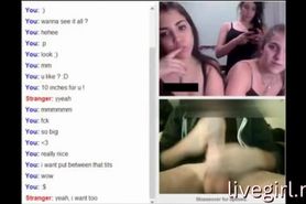 Omegle Leak #2 - Girls Are Amazed By His Huge Cock!