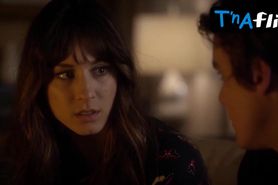 Troian Bellisario Breasts Scene  In Hot Little Liars