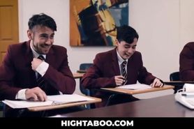 Teacher Dee Williams Faces Multiple Men: Robby Echo, Nathan Bronson, Dante Colle & Juan El Caballo Loco on HighTaboo.com