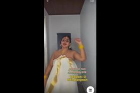 Indian Model Nila Nambiar Latest Tango Live Show