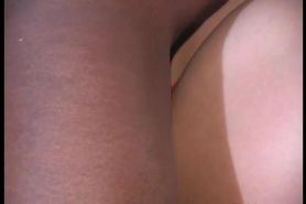 Horny cougar interracial anal