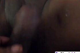 Sexy ebony banged rough by her boyfriend POV