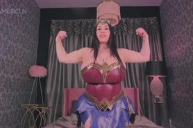 Korina Kova - Superwoman Lures You In And In Sexy Latex Leather Dress